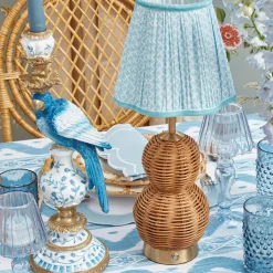 Rattan Bardot Rechargeable Lamp