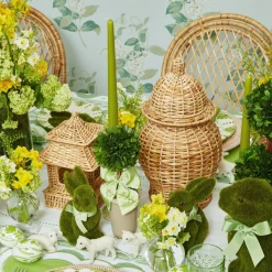 Rattan Ginger Jar