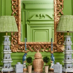 Rattan Ginger Jar