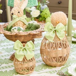 Rattan Meadow Tablescape