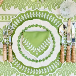 Rattan Meadow Tablescape