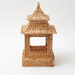 Rattan Pagoda Lantern