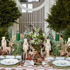 Rattan Reindeer Family
