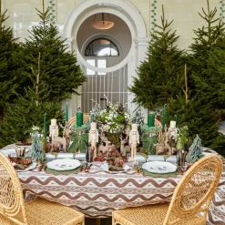 Rattan Reindeer Family