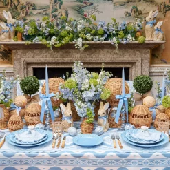 Rattan Woven Egg Family