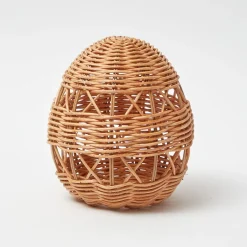 Rattan Woven Egg Family