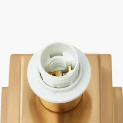 Rechargeable Lamp with Cream Shade (15cm)