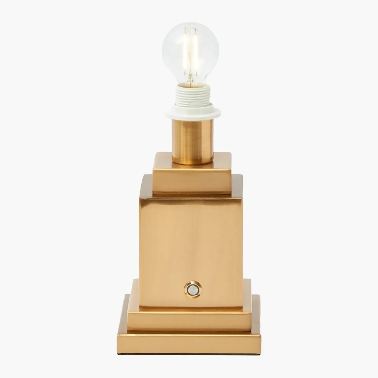 Rechargeable Lamp with Cream Shade (15cm)
