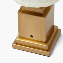 Rechargeable Lamp with Cream Shade (15cm)