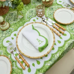 Rectangular Bettina White Napkins (Set of 4)