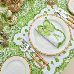 Rectangular Bettina White Napkins (Set of 4)