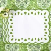 Rectangular Bettina White Placemats (Set of 4)