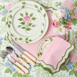 Rose Bud Dinner Plates (Set of 4)