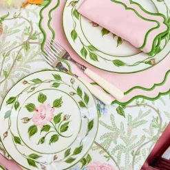 Rose Bud Starter Plates (Set of 4)