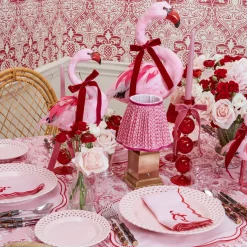 Ruby Red Velvet Bow (Set of 4) - 20cm