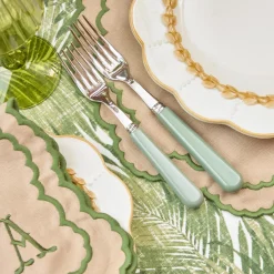 Sage Green Cutlery (5 Piece)