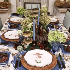 Scalloped Mushroom Dinner Plate