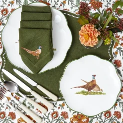 Scalloped Pheasant Starter Plate