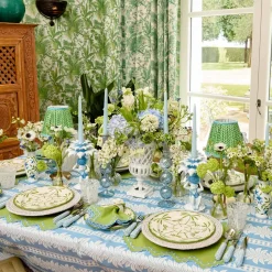 Scarlett Green & Blue Napkins (Set of 4)