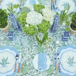 Serena Appliqué Blue Napkins (Set of 4)