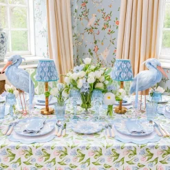 Serena Appliqué Blue Napkins (Set of 4)