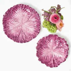 Serena Aubergine Cabbage Starter Plate