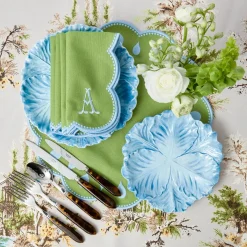 Serena Cabbage Dinner & Starter Plates (Set of 8)