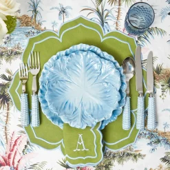 Serena Cabbage Dinner & Starter Plates (Set of 8)