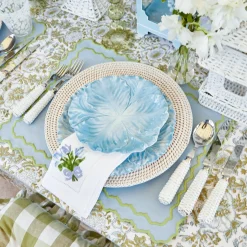 Serena Cabbage Dinner & Starter Plates (Set of 8)