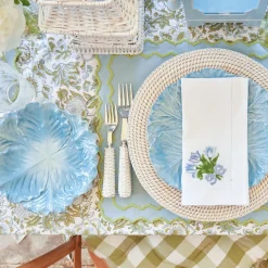 Serena Cabbage Dinner & Starter Plates (Set of 8)