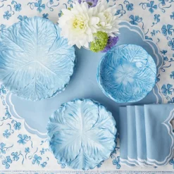 Serena Cornflower Blue Napkins (Set of 4)