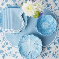 Serena Cornflower Blue Napkins (Set of 4)