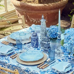 Serena Cornflower Blue Placemats & Napkins (Set of 4)