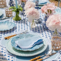 Serena Cornflower Blue Placemats (Set of 4)
