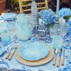 Serena Cornflower Blue Placemats (Set of 4)