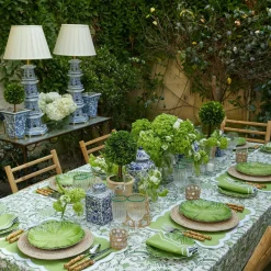 Serena Green Tablecloth