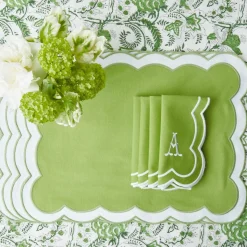 Serena Green Tablecloth