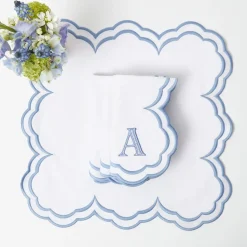 Serena White Napkins (Set of 4)