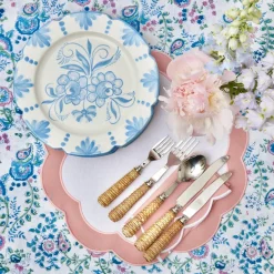 Seville Blue Gardênia Dinner Plate (set of 4)