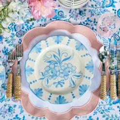 Seville Blue Gardênia Dinner Plate