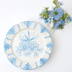 Seville Blue Gardênia Starter Plate (set of 4)