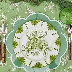 Seville Green Gardênia Dinner Plate