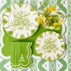 Seville Green Gardênia Dinner Plate
