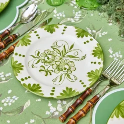 Seville Green Gardênia Starter Plate