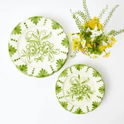 Seville Green Gardênia Starter Plate