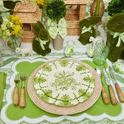 Seville Green Gardênia Starter Plate