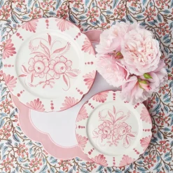 Seville Pink Gardênia Dinner Plate
