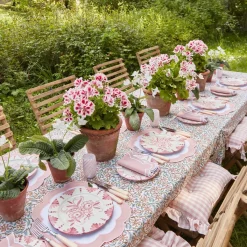 Seville Pink Gardênia Starter Plate (set of 4)