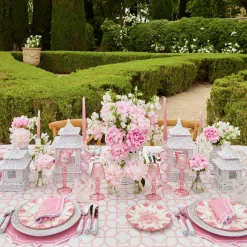 Seville Pink Gardênia Starter Plate (set of 4)