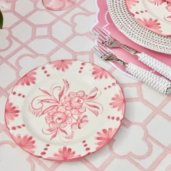 Seville Pink Gardênia Starter Plate (set of 4)